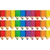Creative Teaching Press Jumbo Color Pencils EZ Border, 48 Feet Per Pack, 3 Packs per BN -Creative Sales Shop Belk 1011