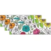 Creative Teaching Press Bright Blooms Doodly Blooms EZ Border, 48 Feet /Pack, 3 Packs /BN -Creative Sales Shop Belk 1013