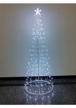 Hi-Line Gifts 6.75' Multi-Function Timed LED Tree - 252 RGB LED with Remote -Creative Sales Shop Belk 102