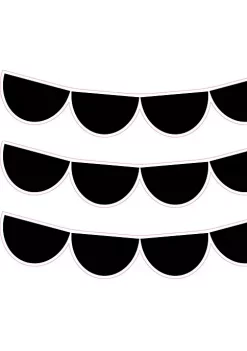 Creative Teaching Press Black Half-Dots EZ Border, 48 Feet Per Pack, 3 Packs per BN