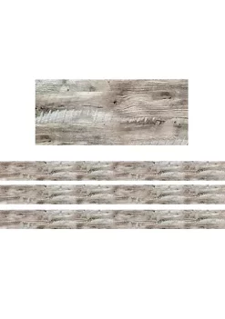 Creative Teaching Press Rustic Wood EZ Border, 48 Feet Per Pack, 3 Packs per BN