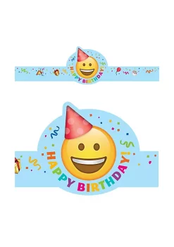 Creative Teaching Press Emoji Fun Happy Birthday Crown, 30 Per Pack per PK