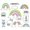 Creative Teaching Press Rainbow Doodles Doodly Rainbows Bulletin Board Set per ST -Creative Sales Shop Belk 1067