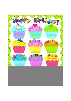 Creative Teaching Press CTP6423 Happy Birthday Chart