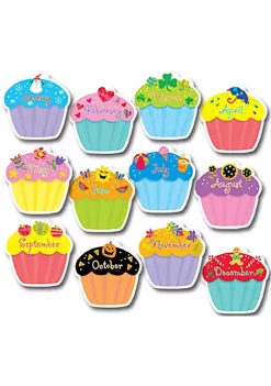 Creative Teaching Press Ctp5938 Cupcakes Jumbo Cut Outs