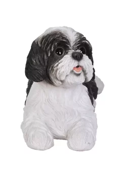 Hi-Line Gifts 14.5" Black and White Lying Shih tzu Outdoor Figurine 9 Hi-Line Gifts 14.5" Black and White Lying Shih tzu Outdoor Figurine -Creative Sales Shop Belk 144
