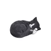 Hi-Line Gifts 8" Black and White Lying Down Cat Outdoor Figurine 2 Hi-Line Gifts 8" Black and White Lying Down Cat Outdoor Figurine -Creative Sales Shop Belk 165