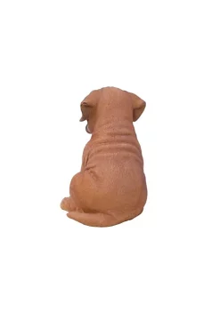 Hi-Line Gifts 6.5" Brown and White Boxer Puppy Outdoor Figurine -Creative Sales Shop Belk 179