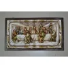 Hi-Line Gifts 9" Brown modern Small Last Supper Wall Plaque