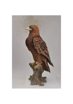 Hi-Line Gifts 26.75" Brown and Gold Sitting Eagle Garden Figurine 10 Hi-Line Gifts 26.75" Brown and Gold Sitting Eagle Garden Figurine -Creative Sales Shop Belk 220
