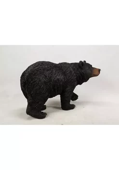 Hi-Line Gifts 22" Black and Brown Bear Walking Wildlife Outdoor Figurine -Creative Sales Shop Belk 239