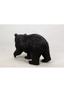 Hi-Line Gifts 22" Black and Brown Bear Walking Wildlife Outdoor Figurine -Creative Sales Shop Belk 240