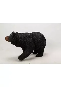Hi-Line Gifts 22" Black and Brown Bear Walking Wildlife Outdoor Figurine -Creative Sales Shop Belk 241