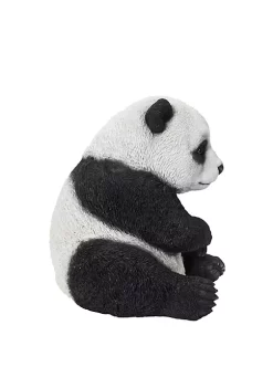 Hi-Line Gifts 12.35" Cute Black and White Sitting Panda Statue -Creative Sales Shop Belk 261