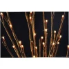 Hi-Line Gifts 90ct Brown and Clear Willow Branch Floral Lights - Clear Lights