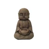 Hi-Line Gifts 15.75β Umber Brown Religious Sitting Lucky Japanese Jizo with Bowl Indoor or Outdoor Statue Decoration 1 Hi-Line Gifts 15.75β Umber Brown Religious Sitting Lucky Japanese Jizo with Bowl Indoor or Outdoor Statue Decoration -Creative Sales Shop Belk 282