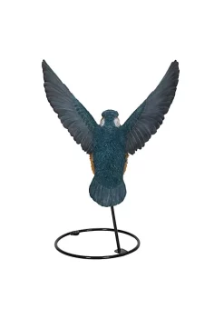 Hi-Line Gifts 11β Gray and Yellow Flying-Off Kingfisher Indoor or Outdoor Statue Decoration 9 Hi-Line Gifts 11β Gray and Yellow Flying-Off Kingfisher Indoor or Outdoor Statue Decoration -Creative Sales Shop Belk 338