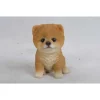 Hi-Line Gifts 6" Brown and White Sitting Pomeranian Puppy Figurine -Creative Sales Shop Belk 385