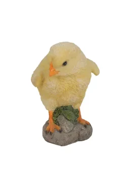 Hi-Line Gifts Set of 2 Baby Chicks Outdoor Garden Figurine 4.50" -Creative Sales Shop Belk 431