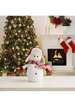 The Draft Stop Mister Snow the Snowman DOOR STOPPER -Creative Sales Shop Belk 439