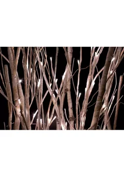 Hi-Line Gifts 71" LED Lighted Gray and White Birch Branches Christmas Decoration -Creative Sales Shop Belk 50