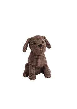 The Draft Stop BURT THE PLAID DOG DOOR STOPPER -Creative Sales Shop Belk 538
