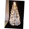 Hi-Line Gifts 72" White and Red Fiber Optic Snow Artificial Christmas Tree with Cones and Berries -Creative Sales Shop Belk 54