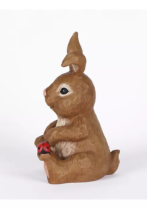 Hi-Line Gifts 5.75" Blue Unique Hanging Blue Jay on a Branch Decor 7 Hi-Line Gifts 5.75" Blue Unique Hanging Blue Jay on a Branch Decor - Image 5