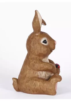 Hi-Line Gifts 9" Pink and Black Baby Pig Outdoor Garden Figurine -Creative Sales Shop Belk 61