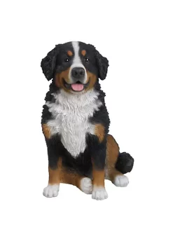Hi-Line Gifts 21.50" Bernese Mountain Dog Outdoor Garden Statue