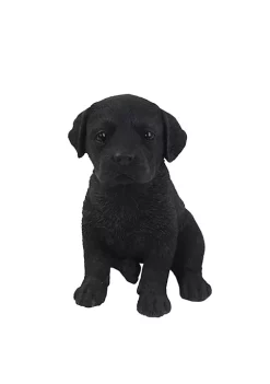 Hi-Line Gifts 6.5" Black Labrador Puppy Decorative Outdoor Figurine -Creative Sales Shop Belk 91