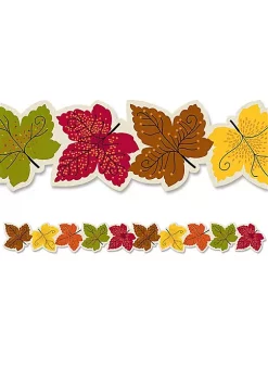 Creative Teaching Press CTP10472 2.75 x 24 in. Maple Leaves EZ Border, Multi Color