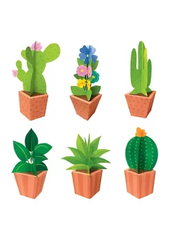 Creative Teaching Press Positively Plants 3D POP! Potted Plants Bulletin Board Set per ST