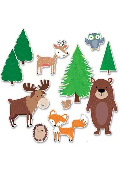 Creative Teaching Press Jumbo Woodland Friends Bulletin Board Set, 11 Pieces per ST