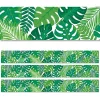 Creative Teaching Press Tropical Leaves EZ Border, 48 Feet, 3 Packs per BN