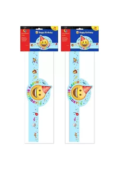 Creative Teaching Press Emoji Fun Happy Birthday Crown, 30 Per Pack, 2 Packs per BN