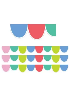 Creative Teaching Press Rainbow Drops Border, 48 Feet Per Pack, 3 Packs per BN