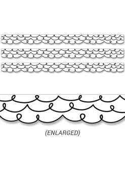 Creative Teaching Press Loop-de-Loop Border, 35 Feet Per Pack, 3 Packs per BN