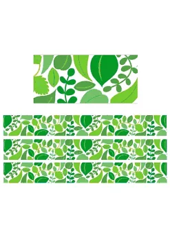 Creative Teaching Press Leaf Foliage Border, 48 Feet Per Pack, 3 Packs per BN